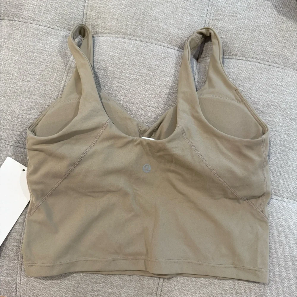 Lululemon Tan Sports Bra with Racerback Design - Picture 3 of 4